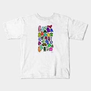 Creature Bunch Doodle Kids T-Shirt